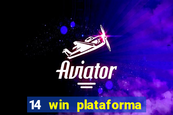 14 win plataforma de jogos